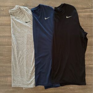 Nike Dri-Fit Men’s Long sleeve t-shirt bundle  - size Large